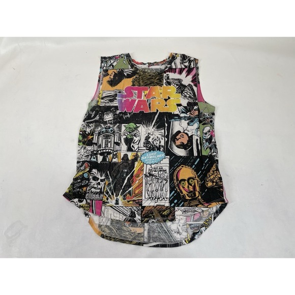 Star Wars Tops - Star Wars Graphic Tank Top Womens Size M Multicolor